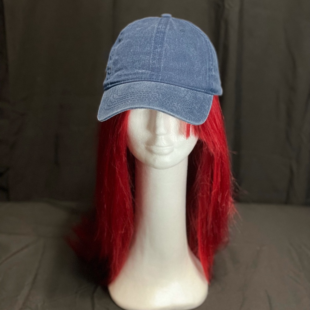 “Denim” & “velvet”baseball caps